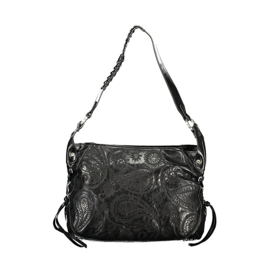 Sac à bandoulière Desigual femme Siroco Quincy en polyuréthane noir – DE-47461