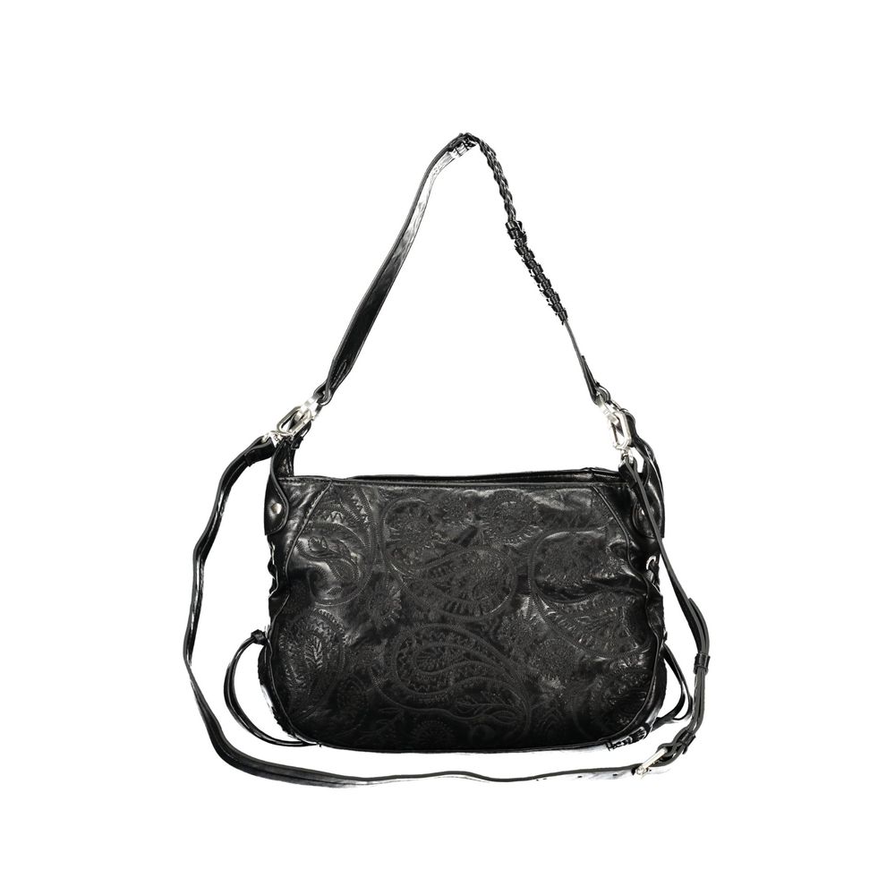 Sac à bandoulière Desigual femme Siroco Quincy en polyuréthane noir – DE-47461
