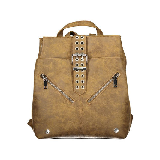Sac à dos Desigual femme Valentine Sumy Mini en polyuréthane marron – DE-47467
