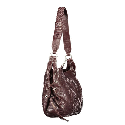 Sac à bandoulière Desigual femme Siroco Quincy en polyuréthane marron – DE-47483
