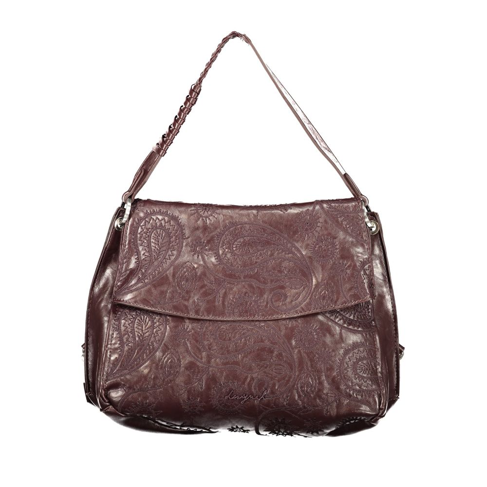 Sac à main Desigual femme Siroco Posada en polyuréthane marron – DE-47501