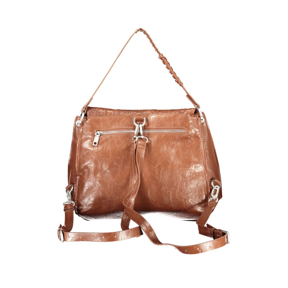 Sac à main Desigual femme Siroco Posada en polyuréthane marron – DE-47502