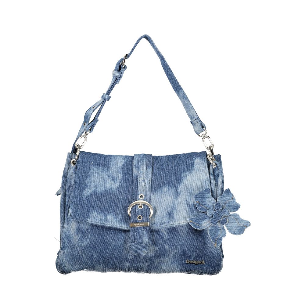 Sac à main Desigual femme Posadas Denim Curio en denim de coton bleu – DE-47521