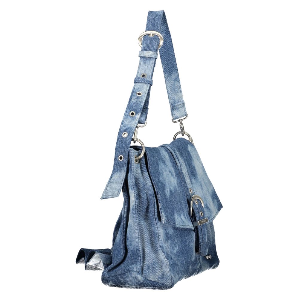 Sac à main Desigual femme Posadas Denim Curio en denim de coton bleu – DE-47521