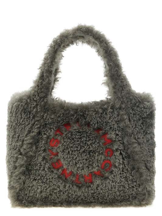 Stella McCartney Gray Polyester Tote Bag