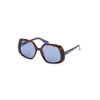 Guess Jeans Marrone Injected Womens Sunglasses