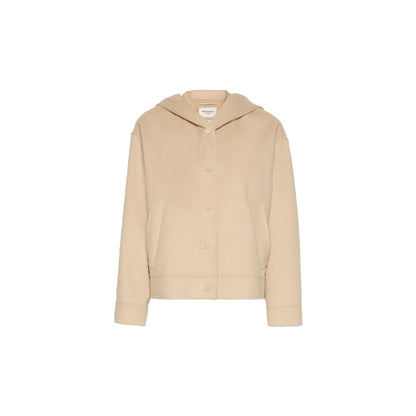 Max Mara Beige Polyamide Full-Length Jacket
