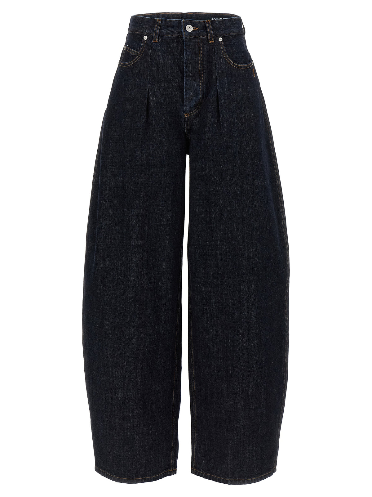 Jean Jacquemus femme Le De-Nîmes Ovalo en coton bleu – JA-315475