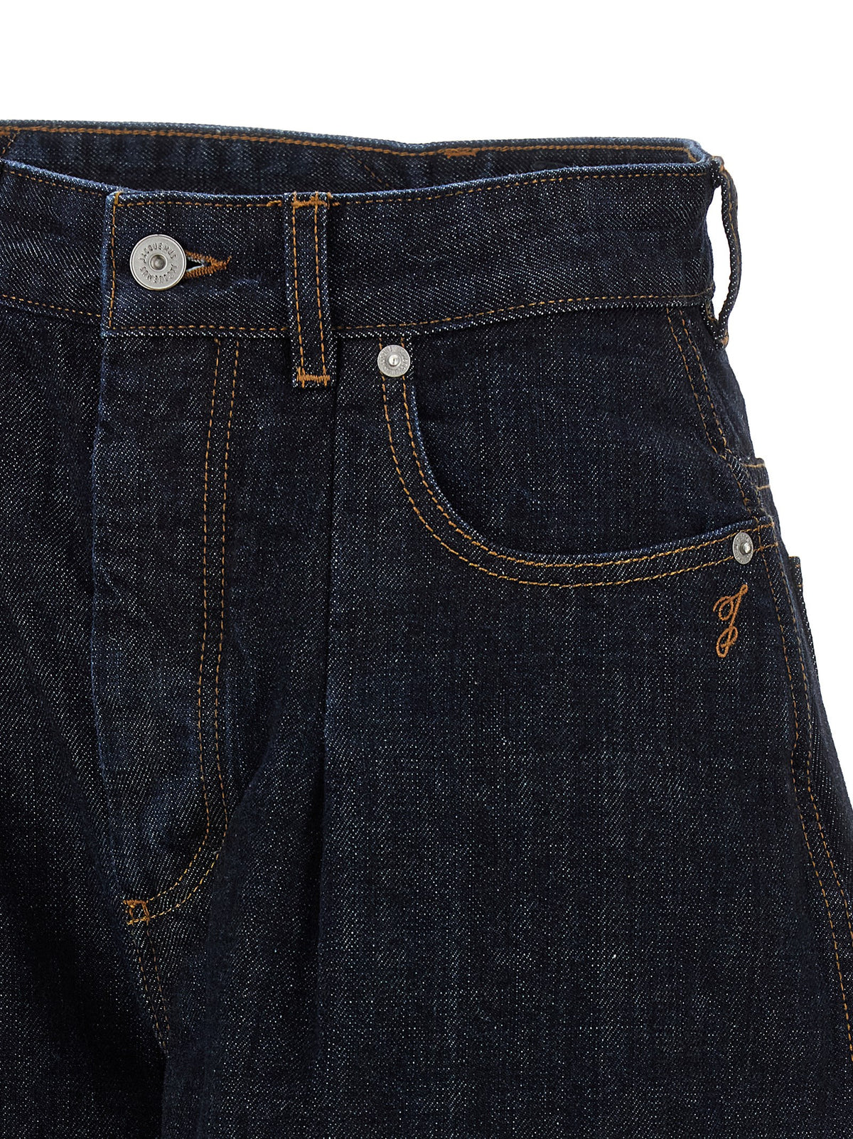 Jean Jacquemus femme Le De-Nîmes Ovalo en coton bleu – JA-315475