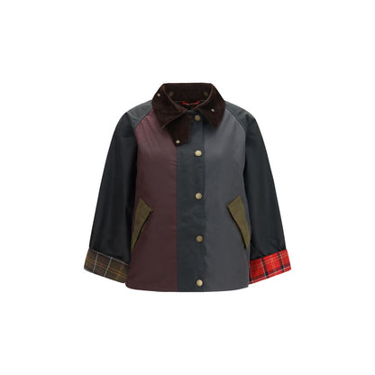 Barbour Blue Cotton Full-Length Jacket