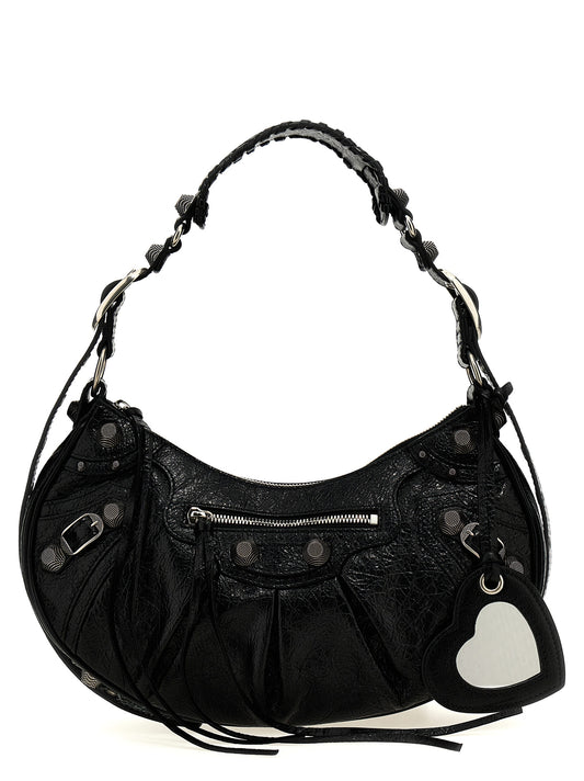 Balenciaga Black Lamb Leather Shoulder Bag