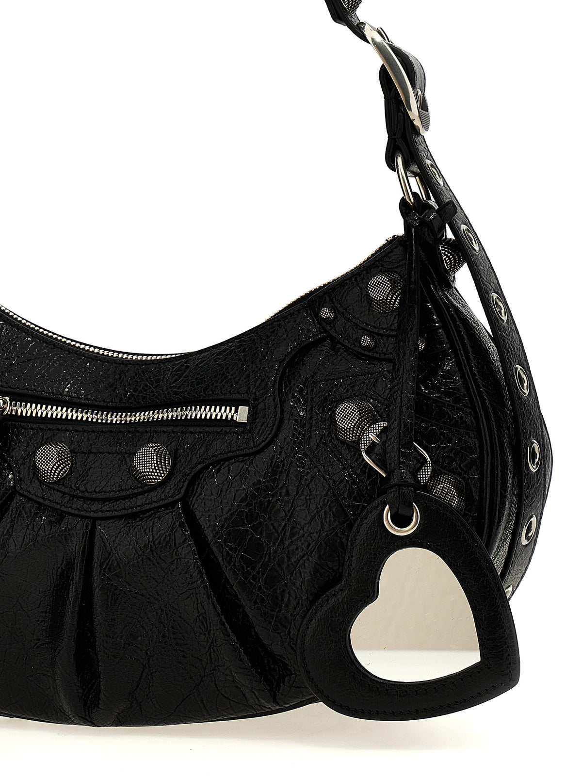 Balenciaga Black Lamb Leather Shoulder Bag