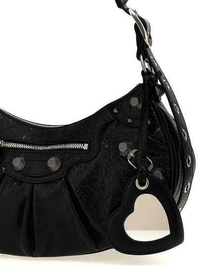 Balenciaga Black Lamb Leather Shoulder Bag