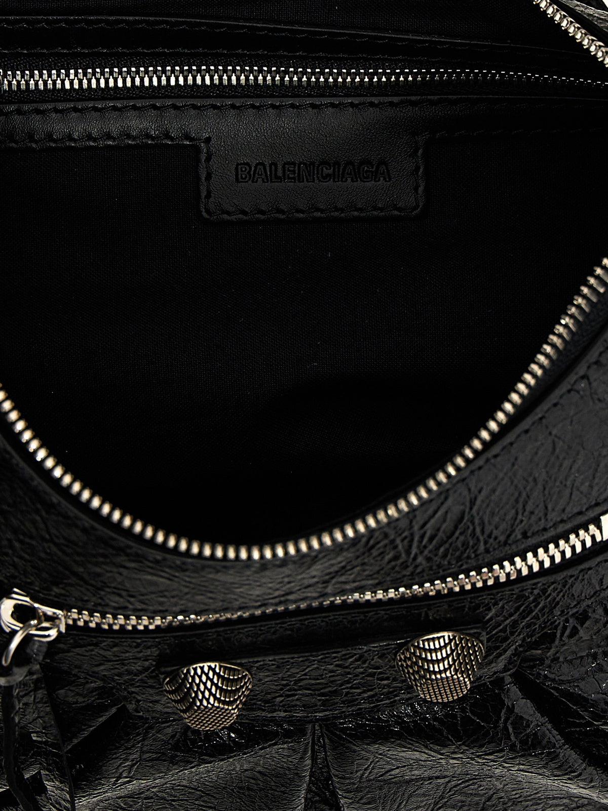Balenciaga Black Lamb Leather Shoulder Bag