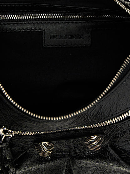 Balenciaga Black Lamb Leather Shoulder Bag