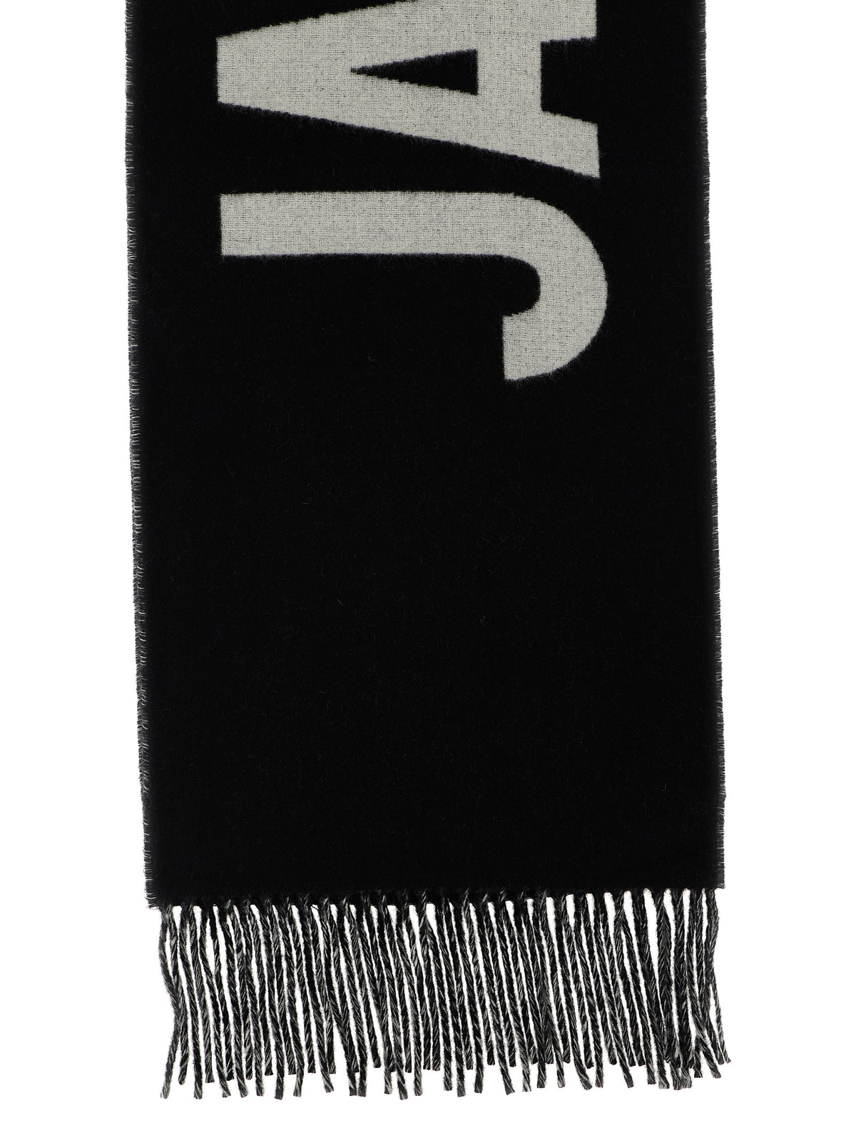 Écharpe Jacquemus homme en laine noire – JA315432BM