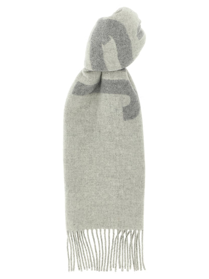 Écharpe Jacquemus homme en laine grise – JA318568BM