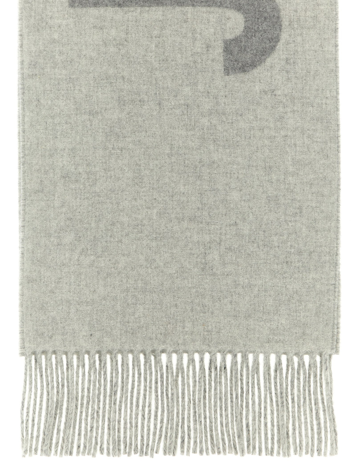 Écharpe Jacquemus homme en laine grise – JA318568BM