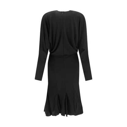 Jacquemus Black Acetate Casual Dress