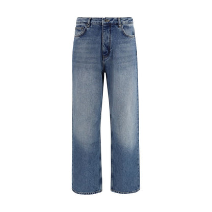 Jean Off-White homme Half Arrow en coton bleu – OF-OMYA19DF26DEN00440400