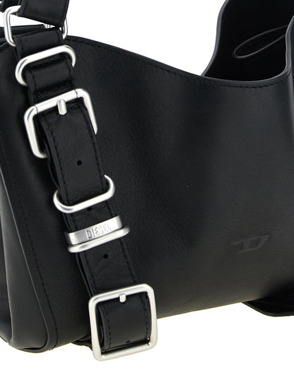 Diesel Black Other Fibres Handbag