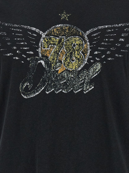 T-shirt Diesel T-Gerio-A en coton et chanvre noir – DI-343511