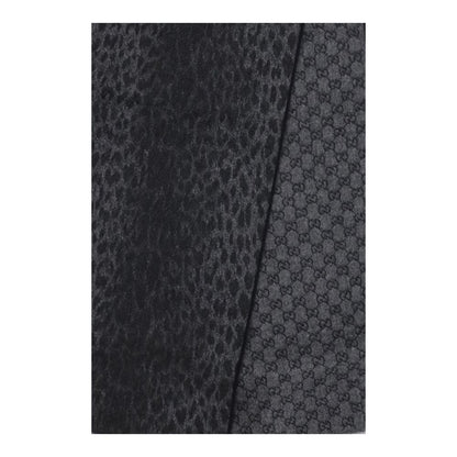 Écharpe Gucci femme en laine mérinos grise – GUA005HK3G2001360BB