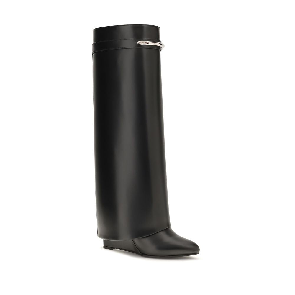 Givenchy Black Calf Leather Bos Taurus Ankle Boots