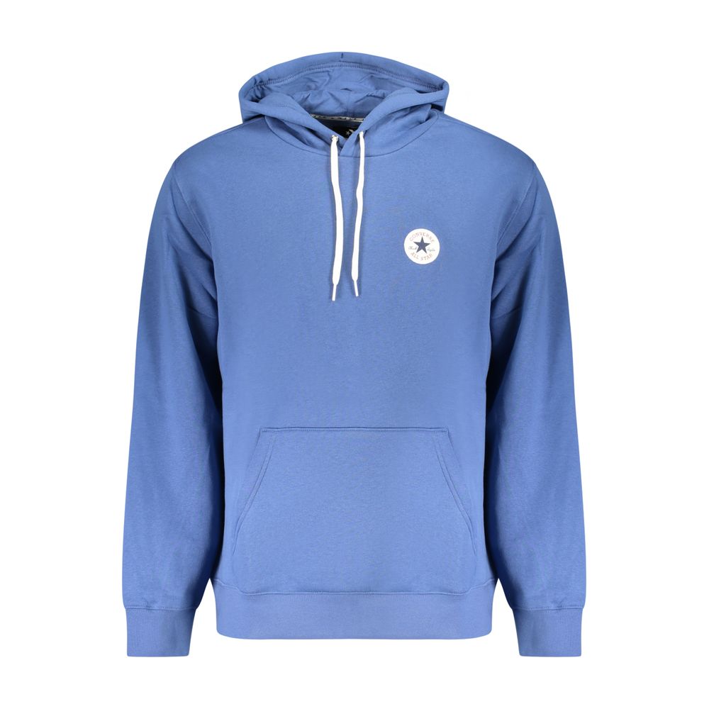 Sweat à capuche Converse homme en coton bleu – CO-47639