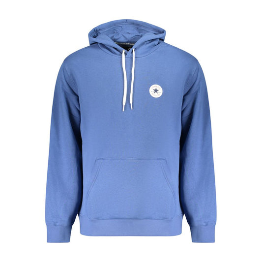 Sweat à capuche Converse homme en coton bleu – CO-47639