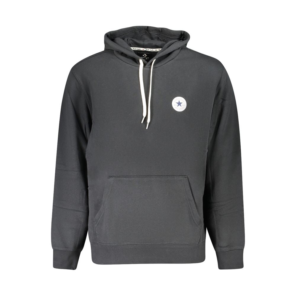 Sweat à capuche Converse homme en coton noir – CO-47644