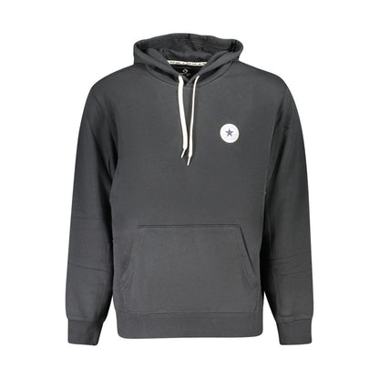 Sweat à capuche Converse homme en coton noir – CO-47644