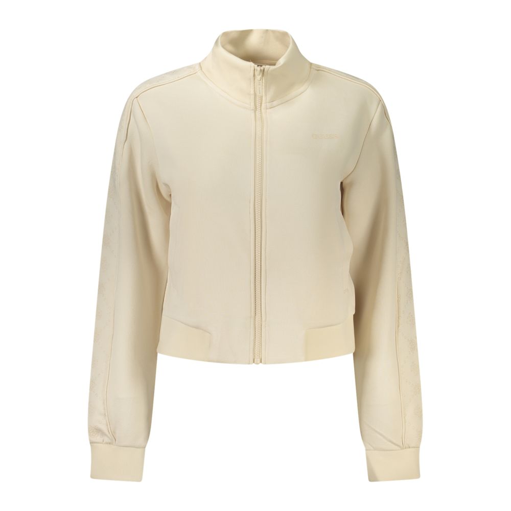 Sweat-shirt Guess Jeans femme en lyocell beige – GU-47649