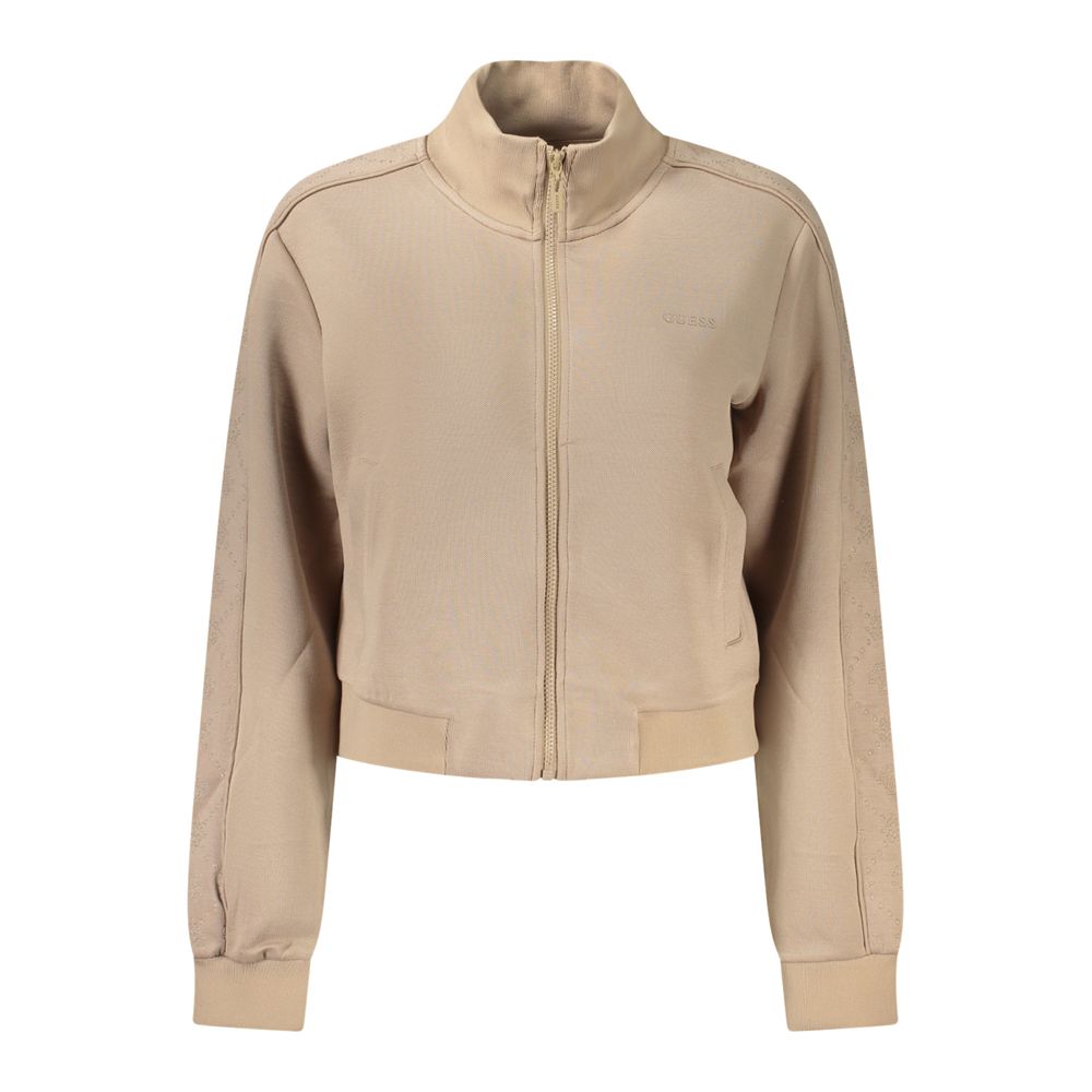 Sweat-shirt Guess Jeans femme en lyocell beige – GU-47651