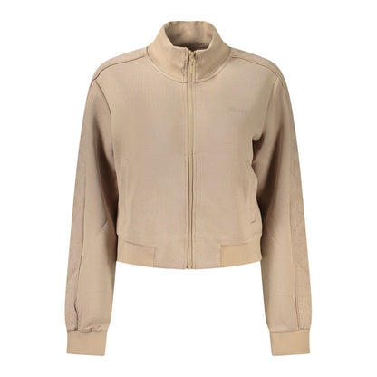 Sweat-shirt Guess Jeans femme en lyocell beige – GU-47651