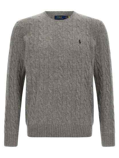 Polo Ralph Lauren Gray Wool Cardigan