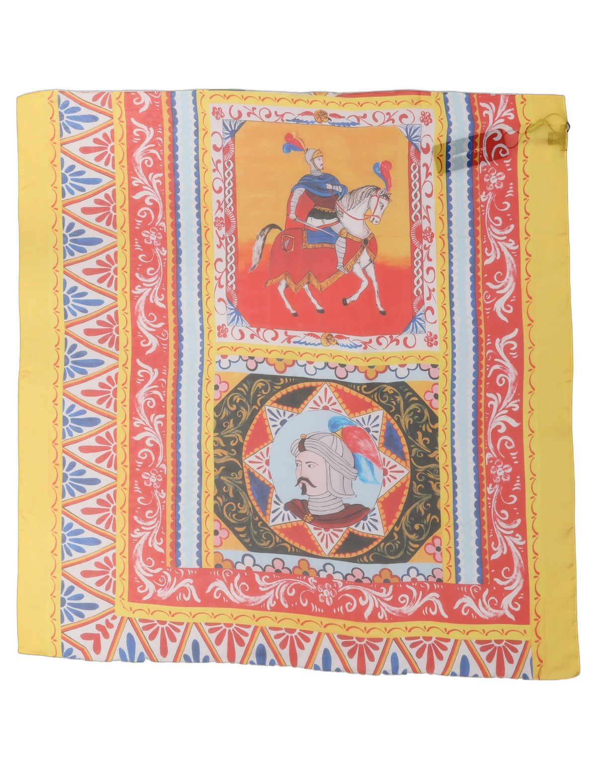 Foulard Dolce & Gabbana femme en soie multicolore – MS7593