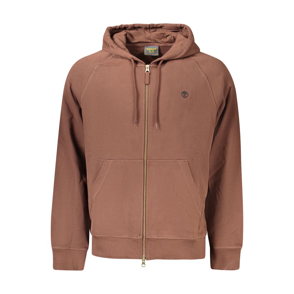 Sweat à capuche Timberland homme en coton marron – TI-47713