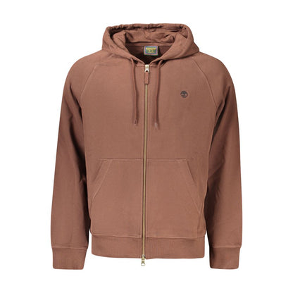 Sweat à capuche Timberland homme en coton marron – TI-47713