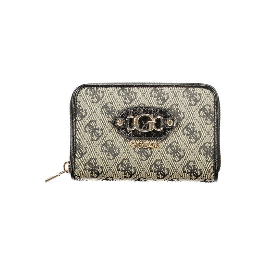 Guess Jeans Nero Polyester Women's Wallet