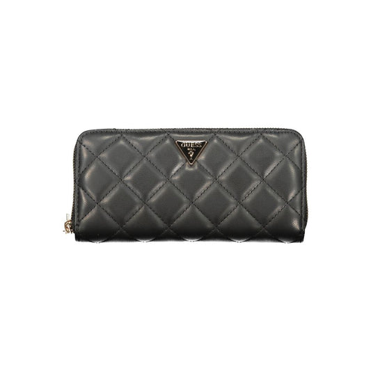 Portefeuille Guess Jeans femme Juliet en polyuréthane noir – GU-47754