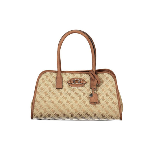 Guess Jeans Samantha Handtasche aus beigem Polyester – GU-47758