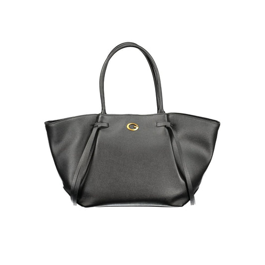 Guess Jeans Black Polyethylene Handbag