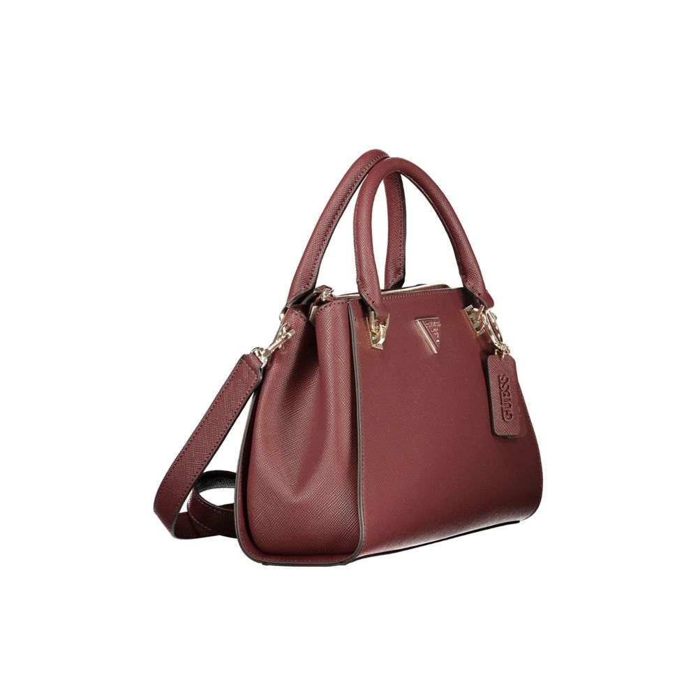 Guess Jeans Brown Polyethylene Handbag