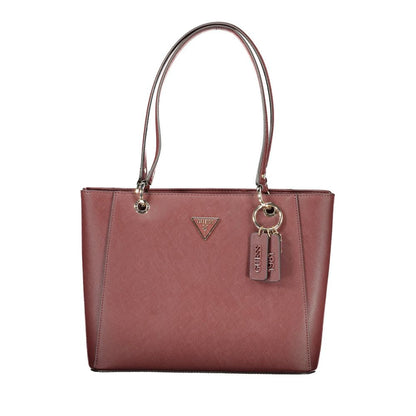 Guess Jeans Brown Polyethylene Handbag