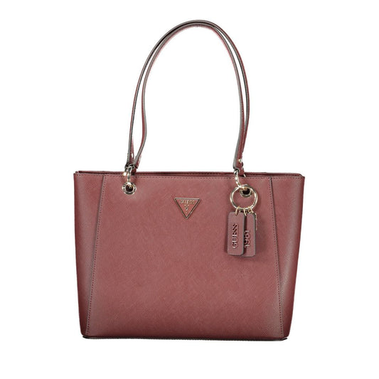 Guess Jeans Brown Polyethylene Handbag