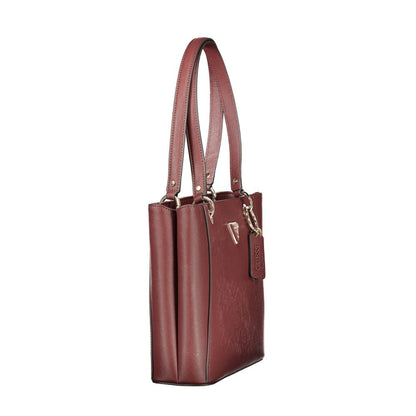 Guess Jeans Brown Polyethylene Handbag