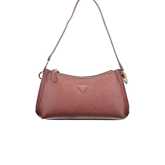 Mini sac Guess Jeans femme Noelle II en polyuréthane marron – GU-47779