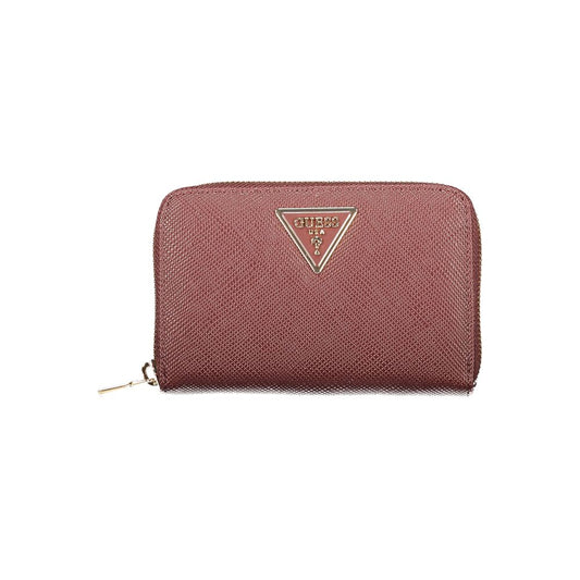 Portefeuille Guess Jeans femme Laurel II en polyuréthane marron – GU-47782