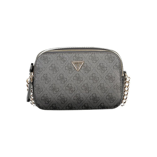 Sac porté épaule Guess Jeans femme Noelle II en polyuréthane noir – GU-47783